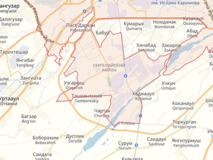 Территорию Ташкента расширят за счёт Зангиаты