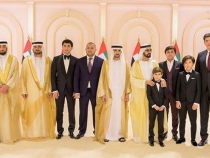Сын, зятья и внук президента Узбекистана побывали на свадьбе сыновей эмира Дубая