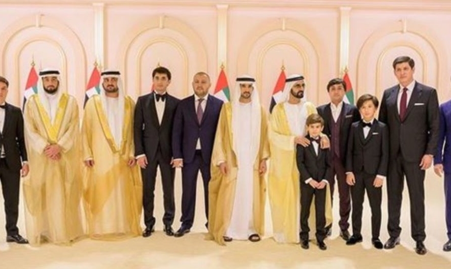 Сын, зятья и внук президента Узбекистана побывали на свадьбе сыновей эмира Дубая
