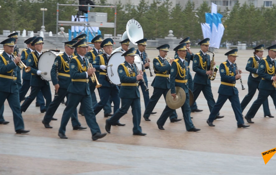 На главной площади Казахстана идет подготовка к инаугурации Токаева