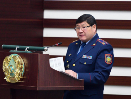 Начальника местной полиции Алматинской области отстранили из-за аудио в YouTube