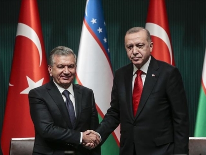 Лидеры Турции и Узбекистана обсудили двусторонние связи