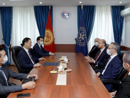Глава МИД Кыргызстана принял председателя Всемирной конфедерации этноспорта