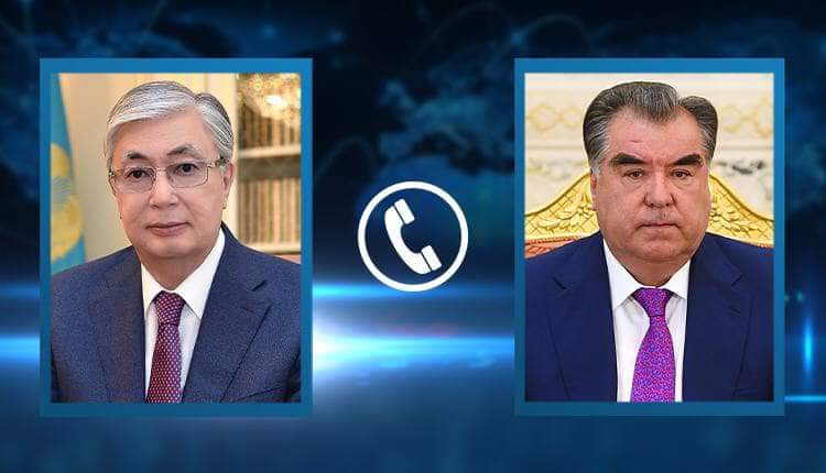 Состоялся телефонный разговор Президента Казахстана Касым-Жомарта Токаева с Президентом Таджикистана Эмомали Рахмоном