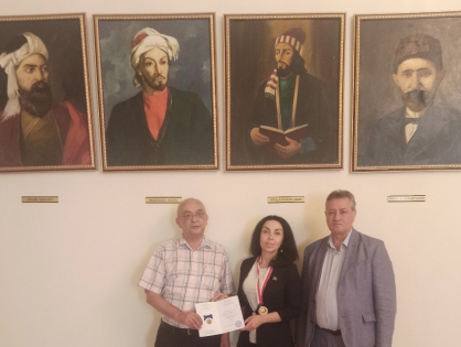 Araştırmacı yazar Mahmut Kaşgari madalyasıyla ödüllendirildi
