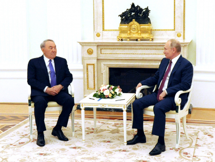Нурсултан Назарбаев встретился с Президентом Российской Федерации Владимиром Путиным