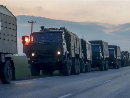 Maxar Technologies сообщает: В сторону Киева движется огромная колонна российских войск