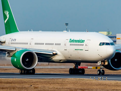 Авиакомпания «Туркменистан» доставила на родину 282 туркменских граждан из Украины