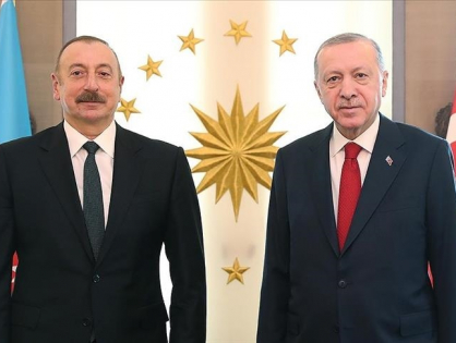 Эрдоган и Алиев обсудили перспективы отношений Анкары и Баку
