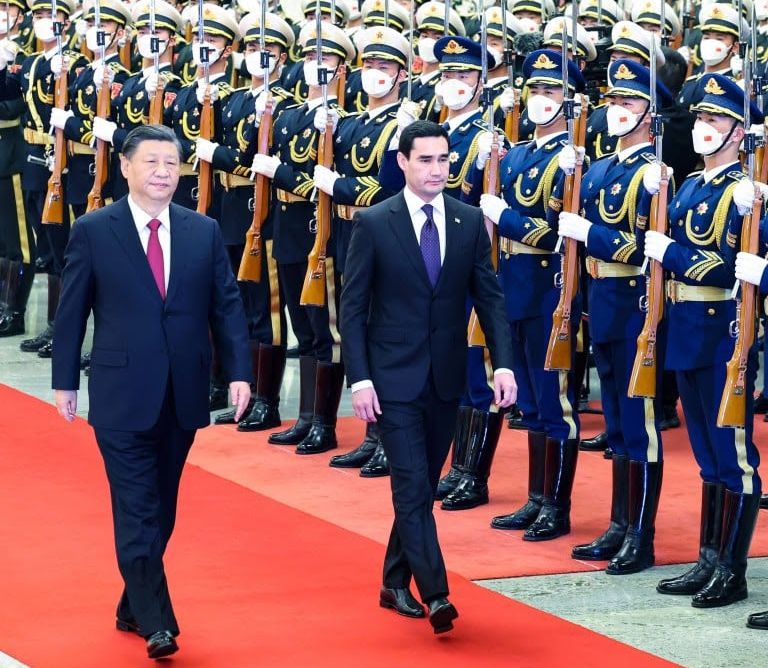 В Пекине начались переговоры Президента Туркменистана и Председателя КНР